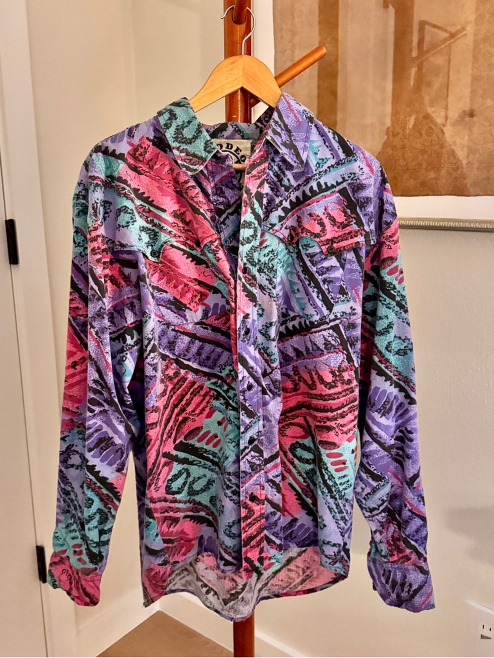 Vintage 90’s Rodeo Button Down Shirt